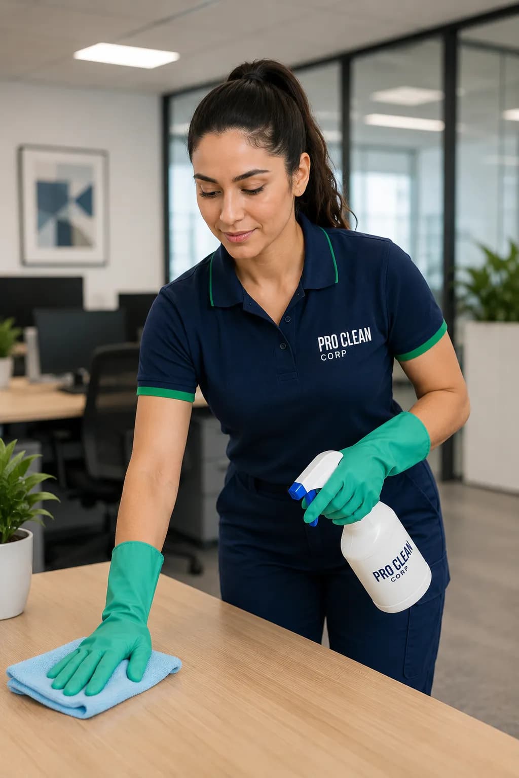 Professional commercial cleaning team Gordon